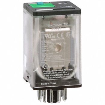 SCHNEIDER J2412 Gen Purpose Relay 11 Pin Octal 24VDC, 35KR45