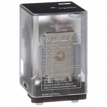 SCHNEIDER J2413 Gen Purpose Relay 8 Pin Square 240VAC, 35KR48