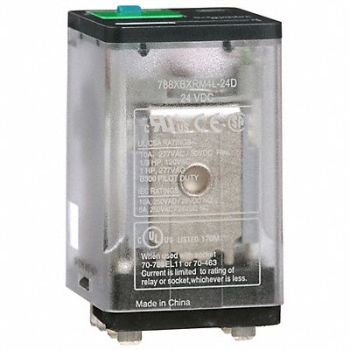 SCHNEIDER J2415 Gen Purpose Relay 8 Pin Square 24VDC, 35KR64