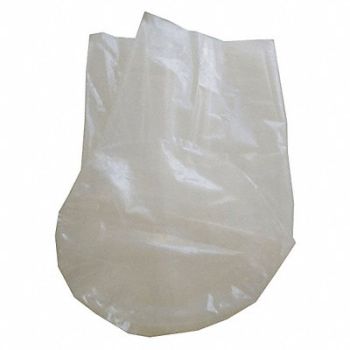 GRAINGER APPROVED Drum Liner Natural 85 gal LDPE PK10, 35KT83