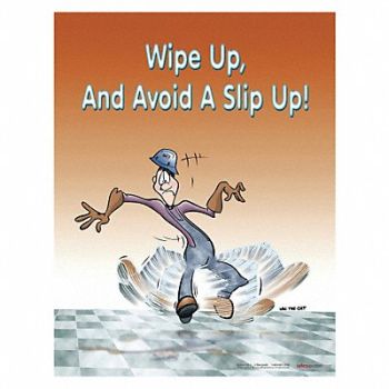 SAFETYPOSTER.COM Safety Poster 22 in x 17 in Paper, 35LF95