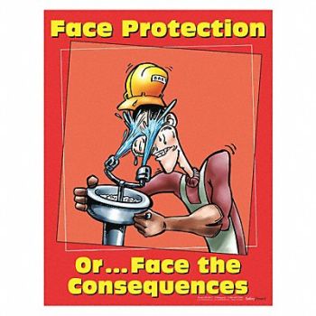 SAFETYPOSTER.COM Safety Poster 22 in x 17 in Paper, 35LG05