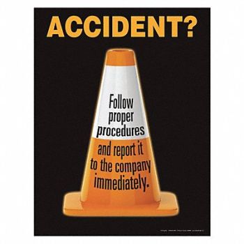 SAFETYPOSTER.COM Safety Poster 22 in x 17 in Paper, 35LG24