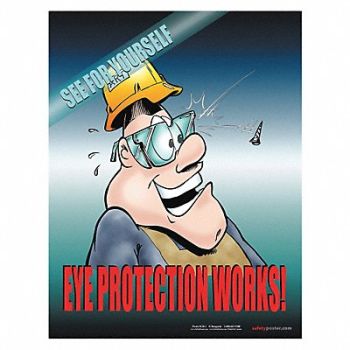 SAFETYPOSTER.COM Safety Poster 22 in x 17 in Paper, 35LG30