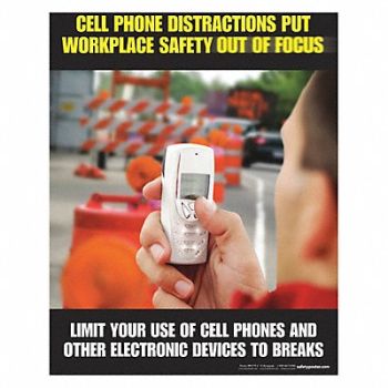 SAFETYPOSTER.COM Safety Poster 22 in x 17 in Paper, 35LG40