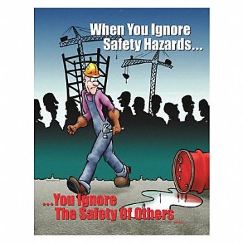 SAFETYPOSTER.COM Safety Poster 22 in x 17 in Paper, 35LG41