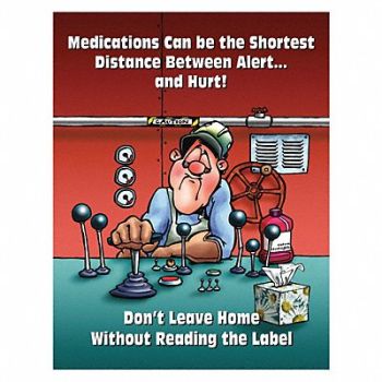 SAFETYPOSTER.COM Safety Poster 22 in x 17 in Paper, 35LG47