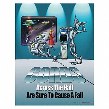 SAFETYPOSTER.COM Safety Poster 22 in x 17 in Paper, 35LG56