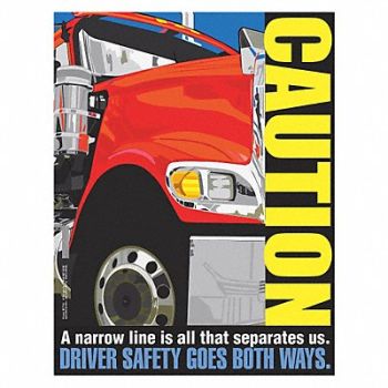 SAFETYPOSTER.COM Safety Poster 22 in x 17 in Paper, 35LG60