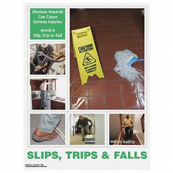 SAFETYPOSTER.COM Safety Poster 22 in x 17 in Paper, 35LH14
