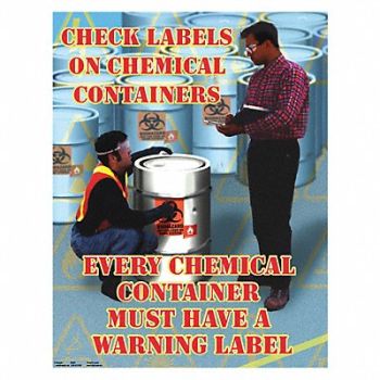 SAFETYPOSTER.COM Safety Poster 22 in x 17 in Paper, 35LH15