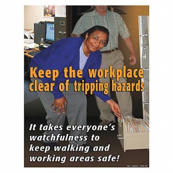 SAFETYPOSTER.COM Safety Poster 22 in x 17 in Paper, 35LH27