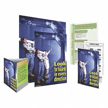 SAFETYPOSTER.COM Safe System Kit Look For Hazards ENG, 35LL34
