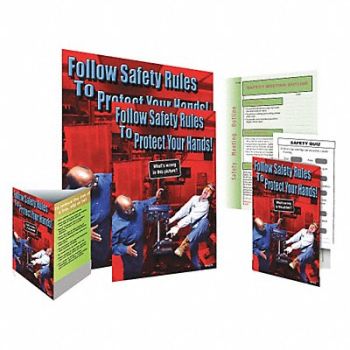 SAFETYPOSTER.COM Safe System Kit Follow Safety Rules ENG, 35LL46