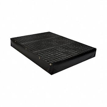 BLACK DIAMOND Drum Flexpal 100 gal 7-3/4 H, 35LR77