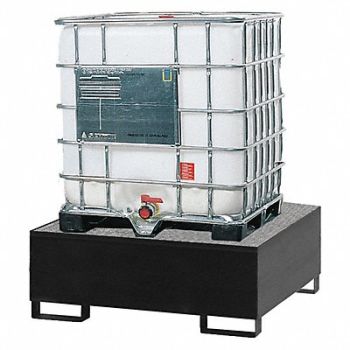 BLACK DIAMOND IBC Spill Pallet 60 L x 53 W x 33 H, 35LT98