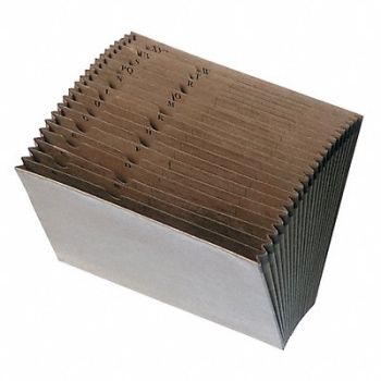 SKILCRAFT Expanding File A-Z Brown, 35LW85