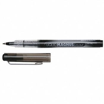 ABILITY ONE Rollerball Pens Black PK12, 35LX17