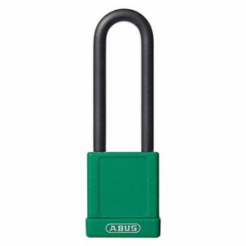 ABUS J0400 Lockout Padlock KA Green 1-3/4 H, 35MD54