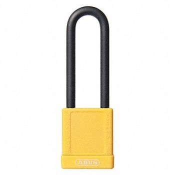 ABUS J0400 Lockout Padlock KA Yellow 1-3/4 H, 35MD56