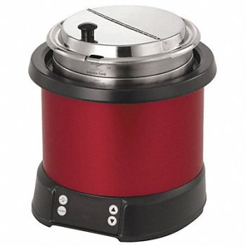VOLLRATH Induction Rethermalizer Red 7 qt., 35MH72