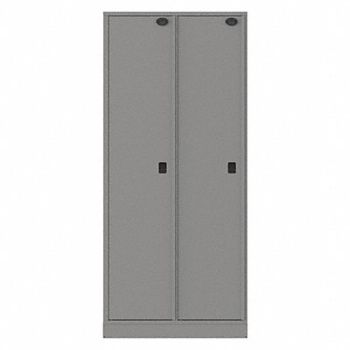 SENTINEL Evidence Locker 82in.H Gray, 35MN62