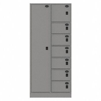 SENTINEL Evidence Locker 82in.H Pass-through, 35MN67