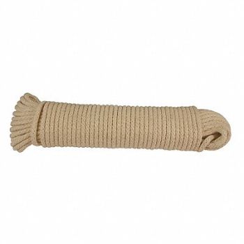 GRAINGER APPROVED Rope Cotton 5/32in Dia 100 ft., 35MN85