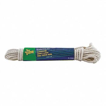 GRAINGER APPROVED Rope Cotton 3/16in Dia 50 ft., 35MN88