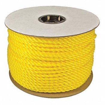 GRAINGER APPROVED Rope Polypropylene 1/2in Dia 600ft 347lb, 35MP04
