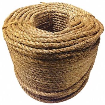 GRAINGER APPROVED Rope Manila 3/8in Dia 600 ft., 35MN97