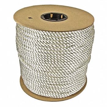 GRAINGER APPROVED Rope Nylon 3/8in Dia 600 ft 322lb., 35MP12