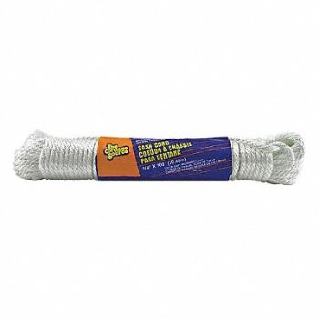GRAINGER APPROVED Rope Nylon 1/4in Dia 100 ft., 35MP09