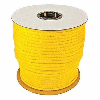 GRAINGER APPROVED Rope Polypropylene 3/8in Dia 500 ft., 35MP13