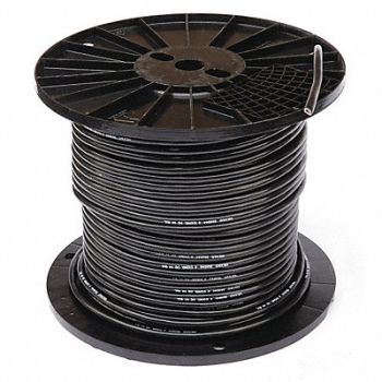 VELVAC Trailer Cable 14 AWG 4 Cond 500 ft Black, 35NL25