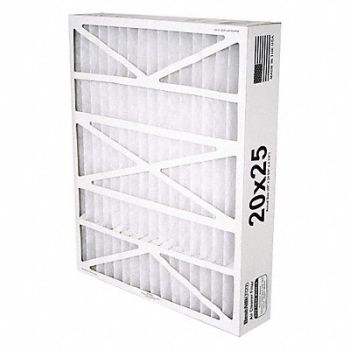 BESTAIR PRO Furn Air Clean Filter MERV8 20x25x5 2PK, 35NZ34