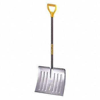TRUE TEMPER Snow Shovel Aluminum Blade 18 W, 35NZ65