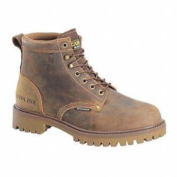 CAROLINA SHOE 6 Work Boot 14 EE Brown Steel PR, 35PG26