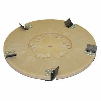 DIAMABRUSH Concrete Mastic Abrasive Pad 16 in dia., 35PP70