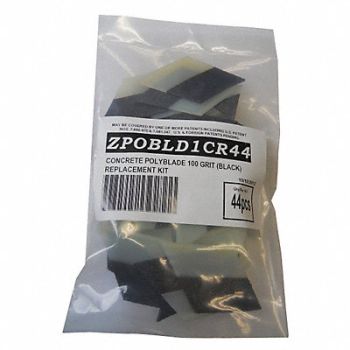 DIAMABRUSH Polishing Replacement Kit 6in Black PK44, 35PT39
