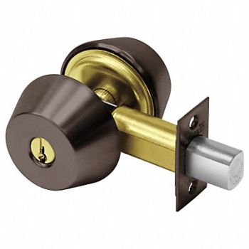 SARGENT Deadbolt Oil Rubbed Bronze, 35R642