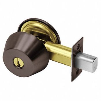 SARGENT Deadbolt w/Thumbturn Oil Rubbed Bronze, 35R644