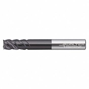 WALTER CR End Mill 4.06mm CR 19.10mm Dia, 35RH42