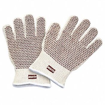 HONEYWELL NORTH Knit Glove Mens Cream Nitrile/Knit PR, 35T235