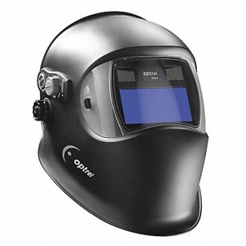 OPTREL Welding Helmet Shade 4 9 to 13 Black, 35T250