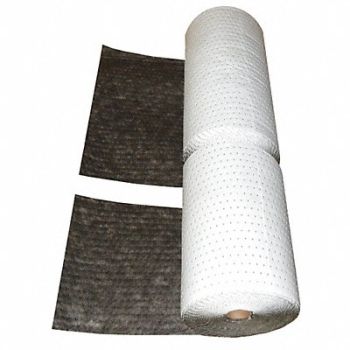OIL-DRI Railroad Track Mat 19inx100ft 57gal PK2, 35T643