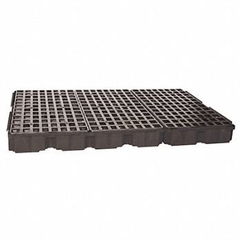 EAGLE Spill Platform w/o Drain 88 gal 6 Drum, 35U080