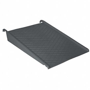 EAGLE Spill Containment Ramp w/o Drain PE Blk, 35U086
