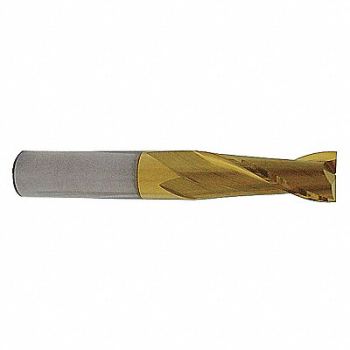 YG-1 TOOL COMPANY Sq. End Mill Single End Carb 1, 35U784