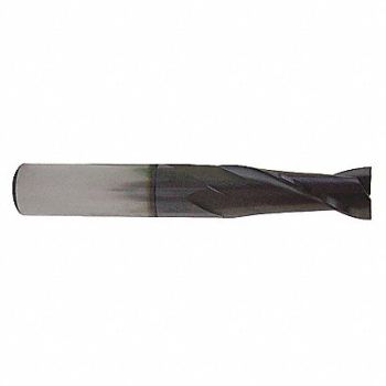 YG-1 TOOL COMPANY Sq. End Mill Single End Carb 1, 35U807